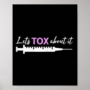 Poster Enfermeiro Estético Botox Injetor Cosmético Enferm