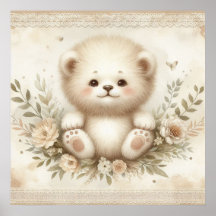 Enfermeiro Floral Baby Lion