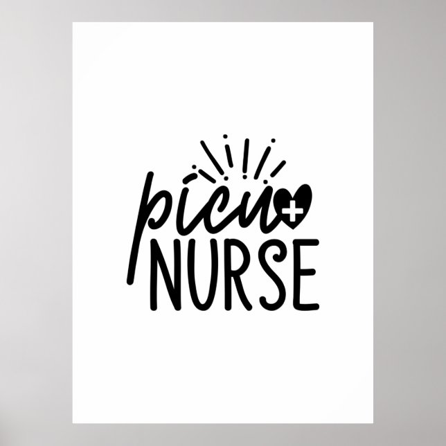 Poster Enfermeiro Gift Picu Enfermeiro (Frente)