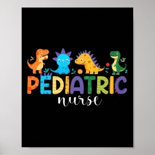 Poster Enfermeiro Pediátrico Enfermando Apreciação do Din