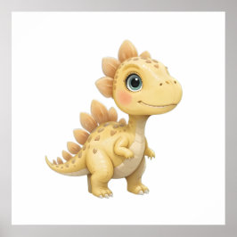 Poster Enfermeiro-Poster de-Bebê Dinossauro Cinto-d-Água