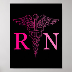 Poster Enfermeiro Registrado Apreciação Rosa-Rn Enfermeir
