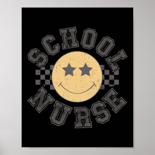 Poster Enfermeiro Retro Escola Enfermeiro Futuro Enfermei