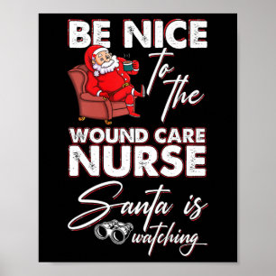 Poster Enfermeiro Xmas Enfermeiro O Trabalhador De Saúde 