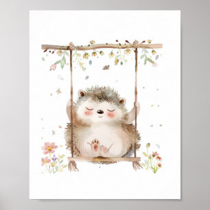 Poster Enfermeiros De Cachorro Bonitos Amigos Adoram Flor