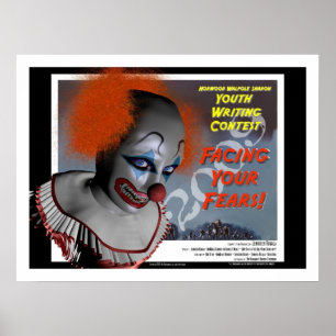 Poster Enfrentando seus medos 'poster da competição da