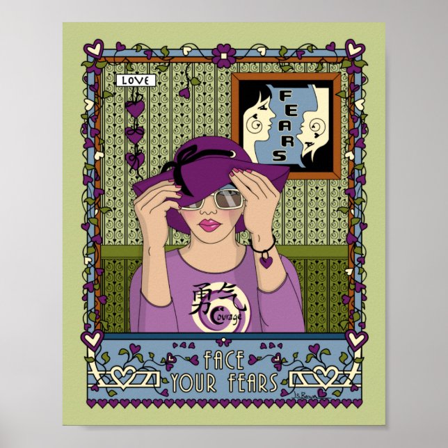 Póster Enfrente seus Medos_Cartaz A_8x10 (Frente)