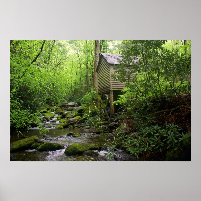 Póster Enfumaçado Mountain Mill (Frente)