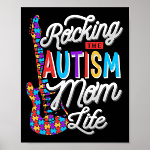 Poster Enganando O Autismo Mãe A Consciência Do Autismo