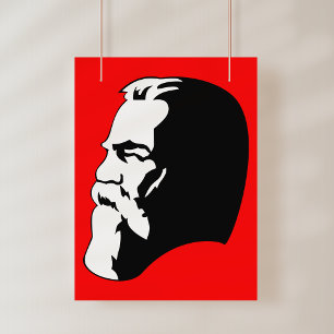 Poster Engels, Comunismo, Socialismo, União Soviética