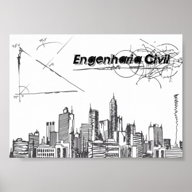 Poster Engenharia Civil (Frente)
