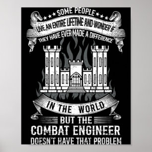 Poster Engenheiro de combate não tem esse problema orgulh