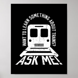 Poster Engenheiro De Comboio E Trabalhadores Do Motor Fer