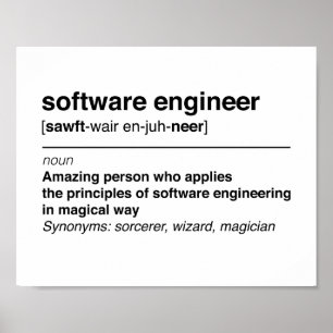 Poster Engenheiro de software
