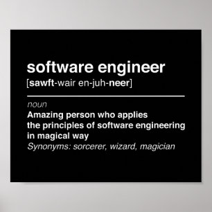Poster Engenheiro de software