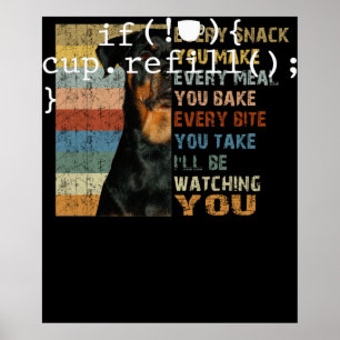 Poster Engenheiro de Software de Codificação Inteligent
