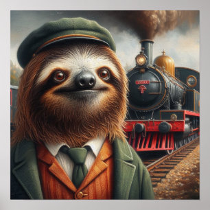 Poster Engenheiro do comboio