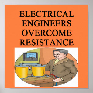 Póster engenheiro electrotécnico