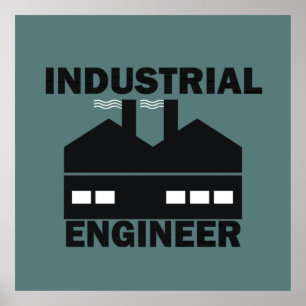 Poster engenheiro industrial