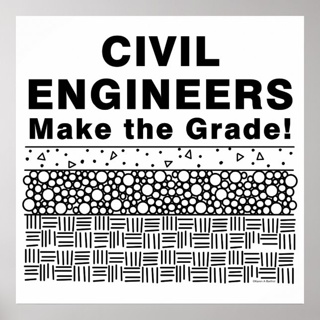 Poster Engenheiros Civis Fazem a Nota (Frente)