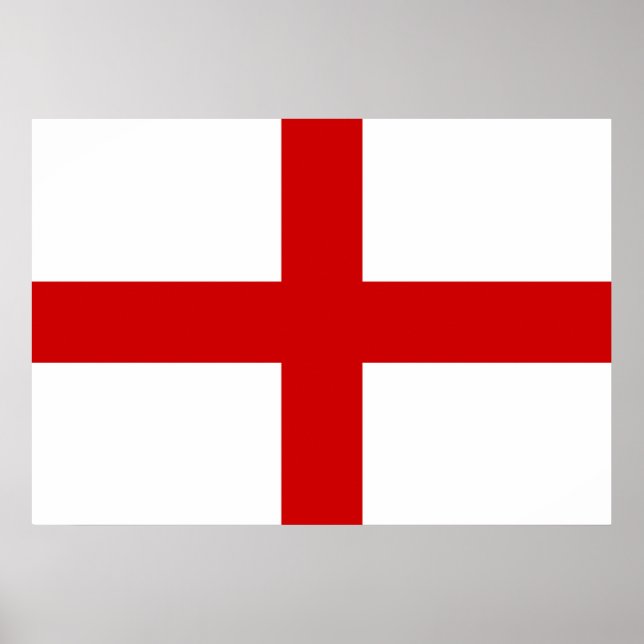 Póster England Flag (Frente)