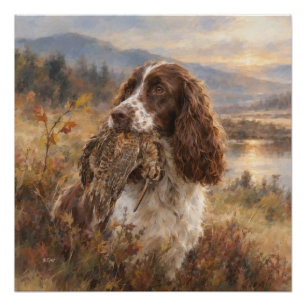 Póster English Springer Spaniel