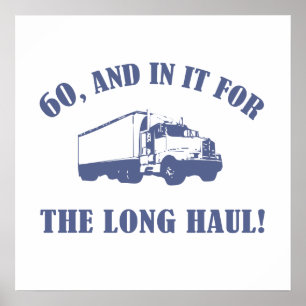 Poster Engraçado 60º presente de aniversário