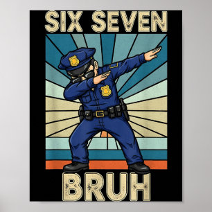 Poster Engraçado 67 Meme 6 7 Seis Sete Liceman Oficial de