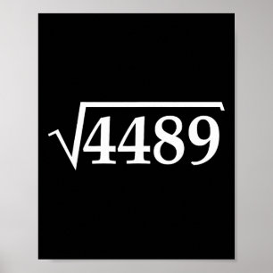 Poster Engraçado 67 Meme Brainrot Raiz Quadrada 4489 Gíri
