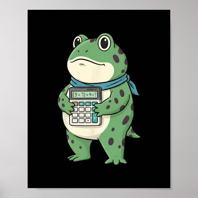 Poster Engraçado 67 Meme Pemdas Professor de Matemática S (Frente)
