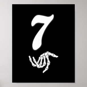 Poster Engraçado 67 Seis Sete Meme Casal Combinando Hallo