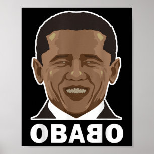 Poster Engraçado Barack Obama Camisa De Memória Obama Ame