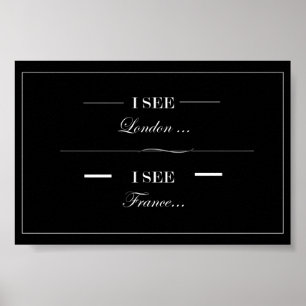 Poster Engraçado Bathroom Wall Art