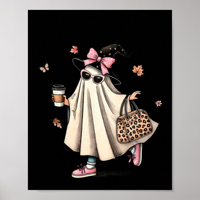 Poster Engraçado Boo Jee Ghost Halloween Boo Jee Ghost Sp (Frente)