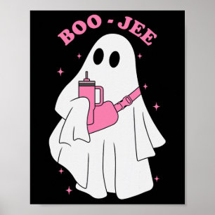 Poster Engraçado Boo-jee Ghost Halloween Boo Jee Ghost Sp