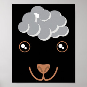 Poster Engraçado Caro De Animais Encarados Costume Hallow