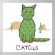 Póster Engraçado "Catcus" Cactus Drake (Frente)