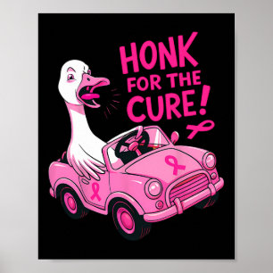 Poster Engraçado Conhecimento Do Cancer Da Mama Honra Pel