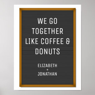 Poster Engraçado Conselho Carta Feliz Seu Texto Personal