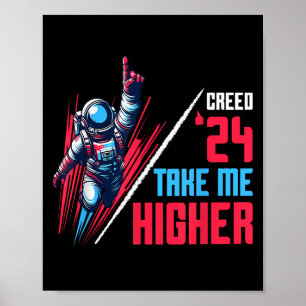 Poster Engraçado Credo Político 24 Leva-Me A Motivação Do