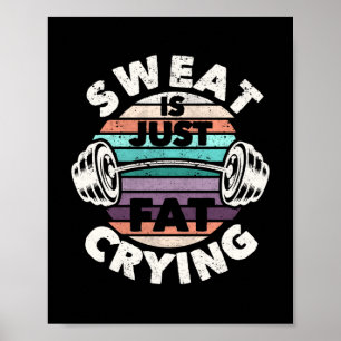 Poster Engraçado de treino engraçado elevação do peso