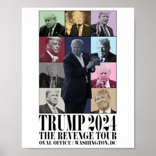 Poster Engraçado Donald Trump Na Volta À Vingança Ultra M