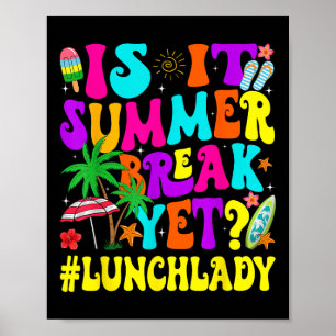 Poster Engraçado É A Parada De Verão Ainda Que A Senhora
