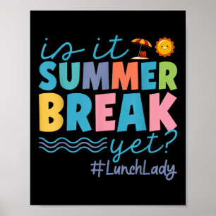 Poster Engraçado É A Parada De Verão Ainda Que A Senhora