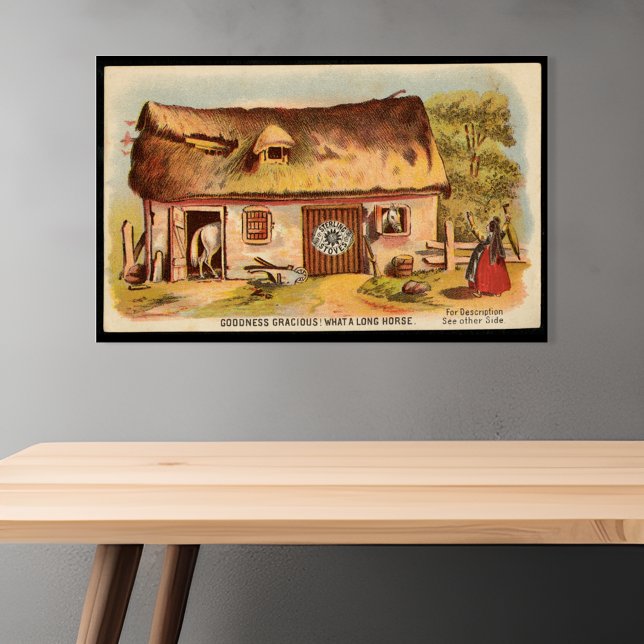 Póster Engraçado Ephemeral Stove Art Ad (Criador carregado)