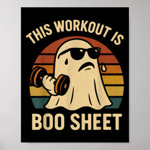 Poster Engraçado Este Trabalho É O Boi Sheet Halloween Gh