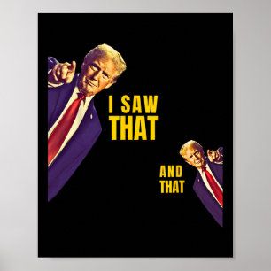 Poster Engraçado Eu Vi Esse Meme de Jesus Rron E Estou Co