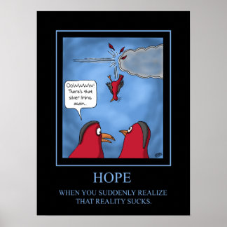 Poster engraçado: Hope poster