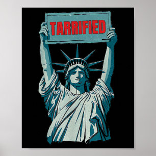 Poster Engraçado Humor Político Dizendo Anti-Trump