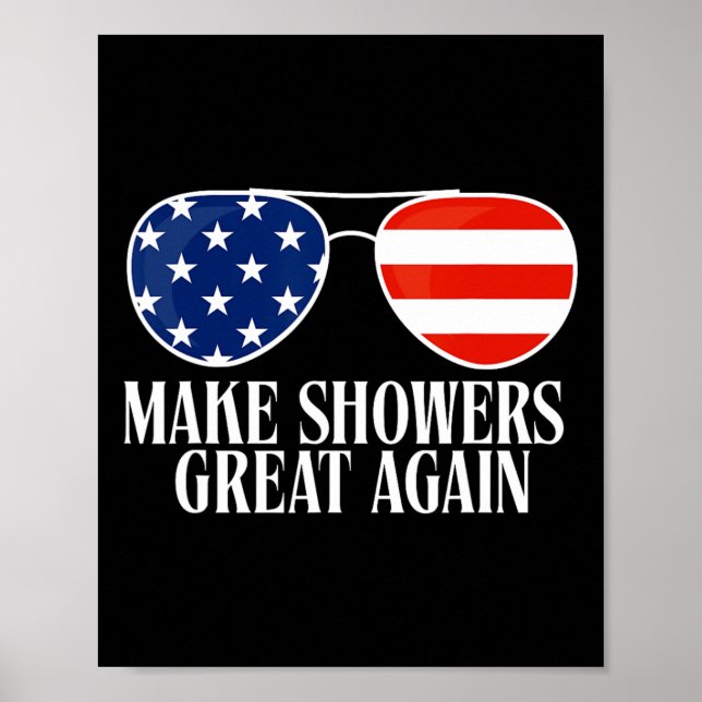 Poster Engraçado Humor Torne Chá Grear Novamente (Frente)